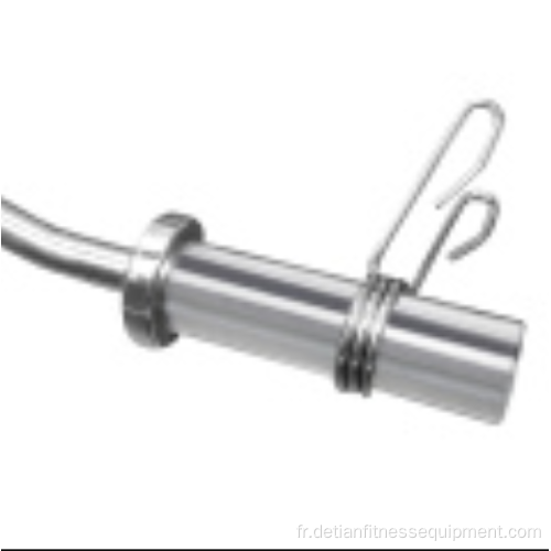 Barre de chrome droit curl barbell barbell barbell